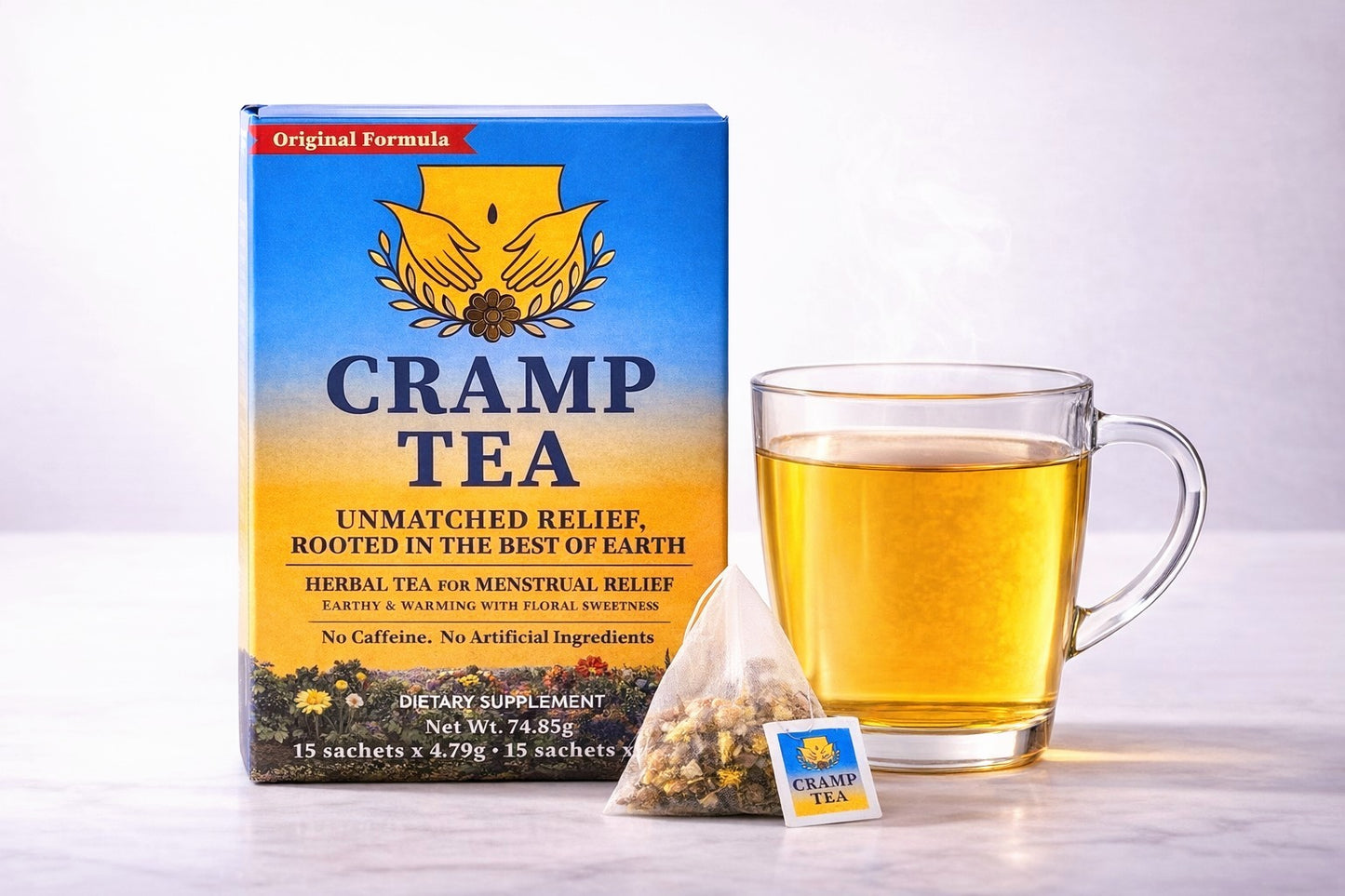 Cramp Tea – Herbal Tea for Menstrual Comfort & Natural Relief